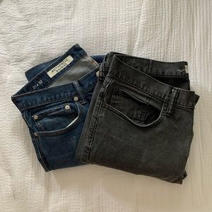 Lot of 2 — Men’s Gap Skinny Jeans 31x32